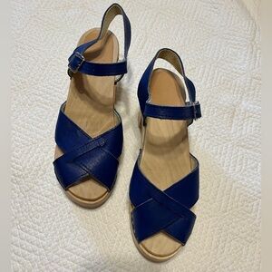 Cobalt Blue Maguba Sandals
